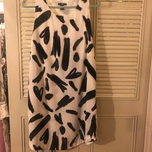 Paint swatch shirt dress